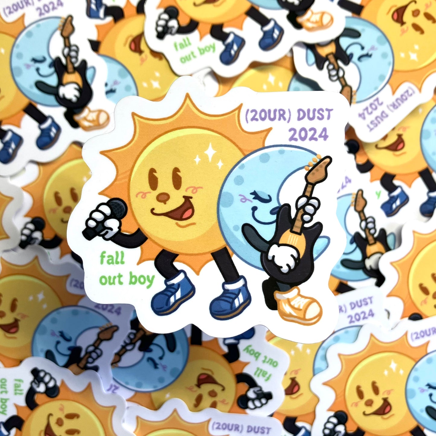 ❤ Sun and Moon Sticker