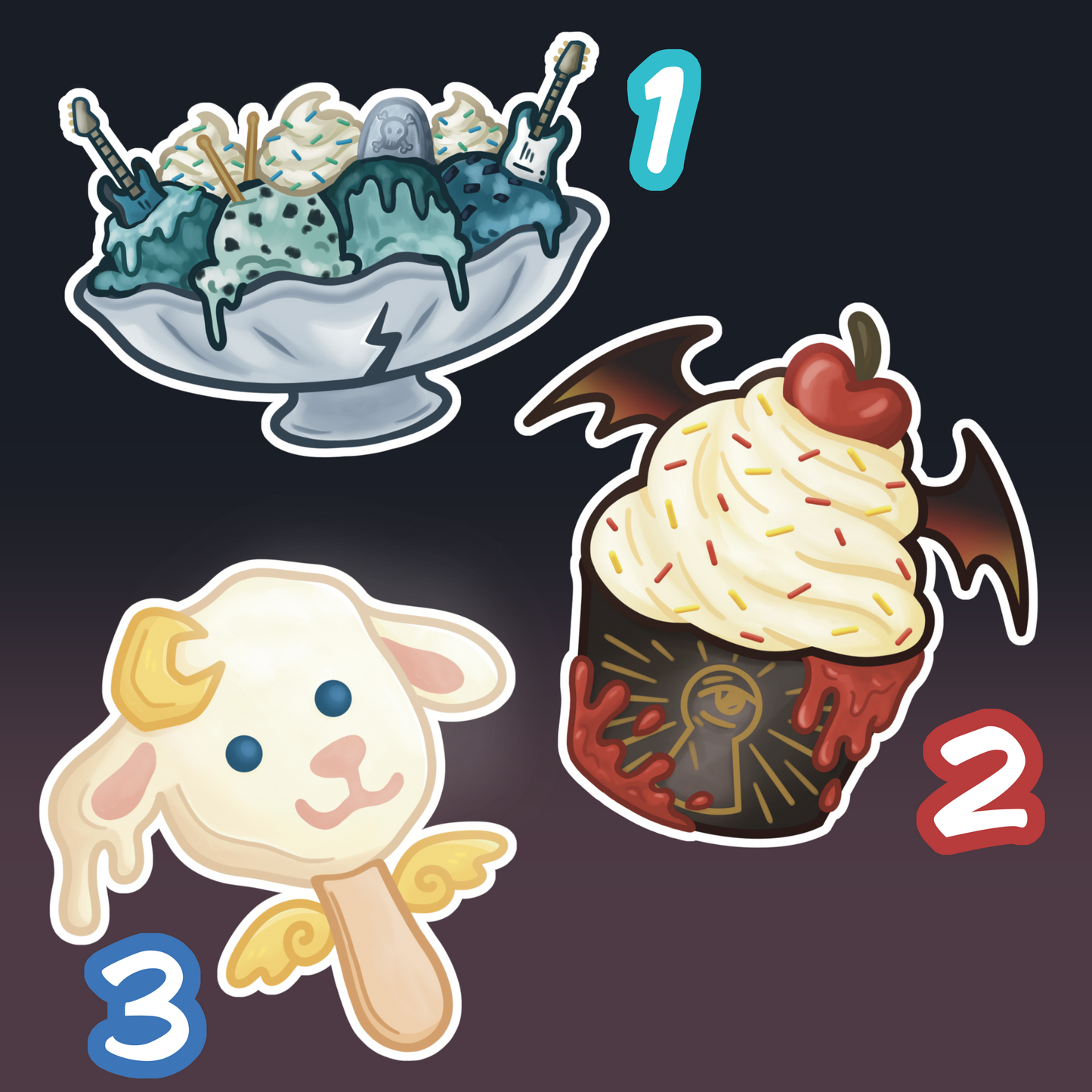 ★ Ice Cream Sticker