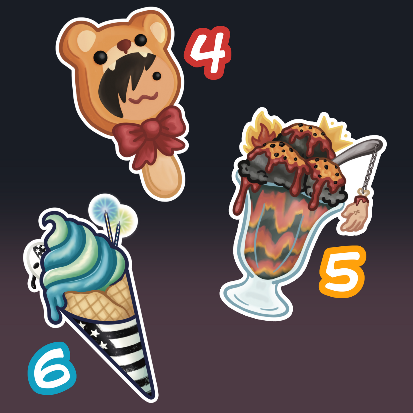 ★ Ice Cream Sticker