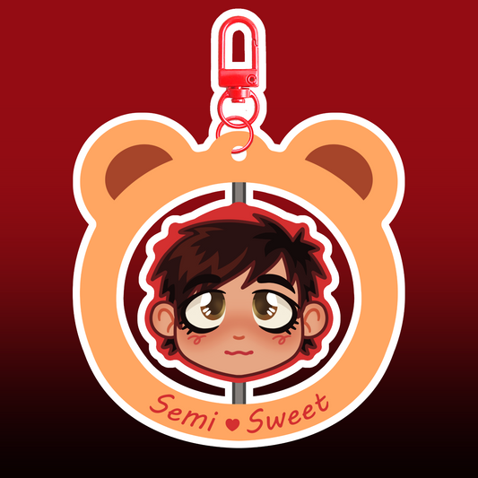 [PREORDER] P2 Folie Bears Rotating Keychain